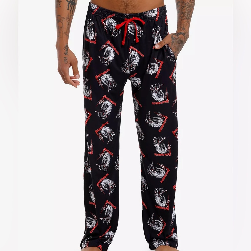 Unisex Iron Maiden‎ Eddie Pajama Pants Hot Topic